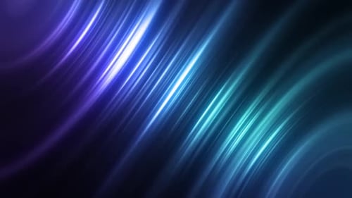 Abstract Neon Light Streaks Dynamic Background