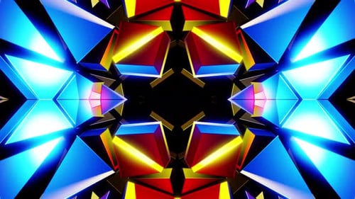 Marvelous kaleidoscope Vj Loop 4K