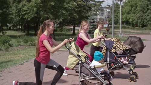 Training auf Kinderwagen-Basis