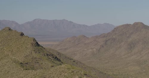 Vue aérienne de la réserve de South Mountain Park