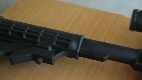 Mira óptica para rifle de francotirador