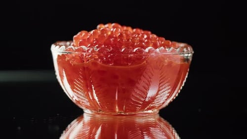 Red Caviar Closeup