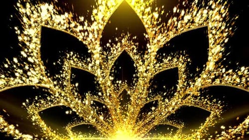 Particle Flower