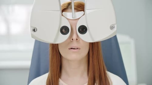 Testen der Vision mit modernen Geräten