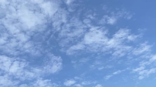 Nubes en el cielo Timelapse
