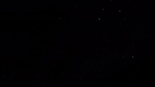 Abstract Particle Lights on Dark Background