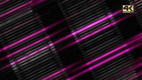 Abstract Geometric Neon Line Loop Background