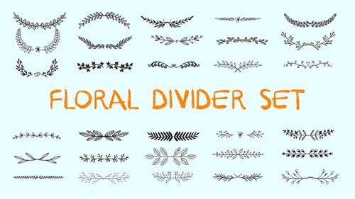 Floral Divider Set