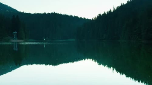 Beautiful Nature and a Wonderful Landscape with Lush Green Forests and Vegetation Around the Pearl