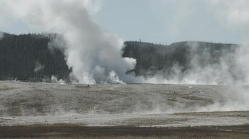 Fumarole im Yellowstone-Nationalpark