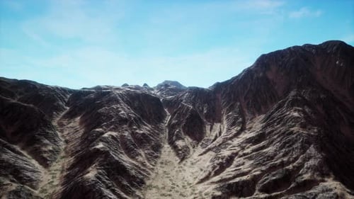 Mountain Landscape in High Altitude