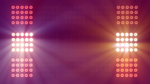 Warm Light Stage Lights Pattern