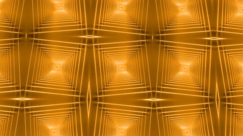 Braune Neon-Hintergrundanimation mit Zoom-In-Tunnelmuster