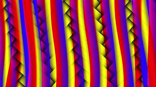 Abstract Multicolored Fluid Liquid Geometric Smooth Background