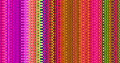 Pixel abstract colorful background . Purple and red gradient footage. Animation loop