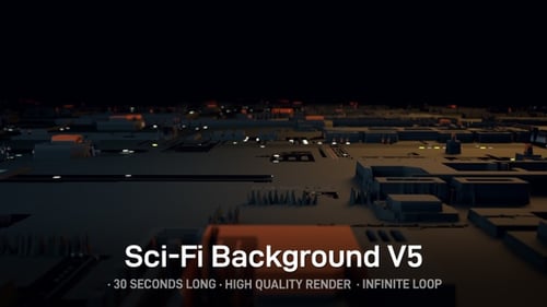 Sci-Fi-Hintergrund V5