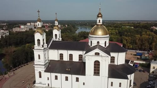 Assumption Cathedral Of The City Of Vitebsk