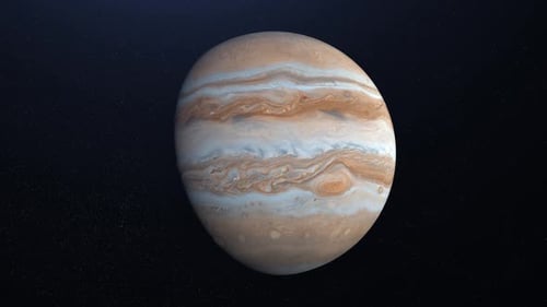 Volle Umdrehung des Planeten um seine Achse