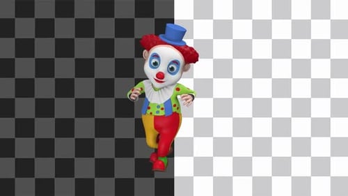 Clown Tanzschleife
