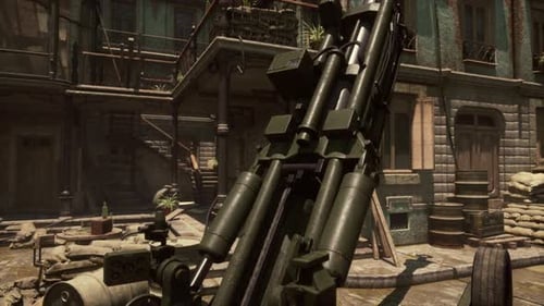 Cannon Gun in the City