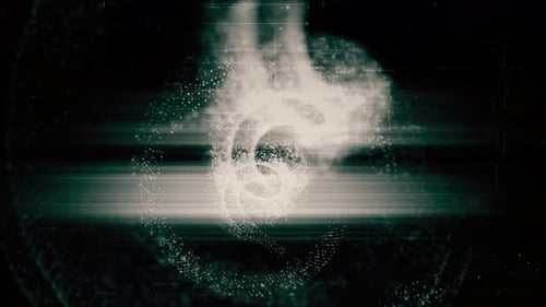 Fondo de simulación de matriz metaversa futurista 05