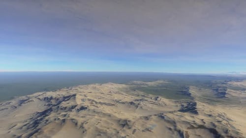 Arrière-plan spatial - Rocky Exoplanet