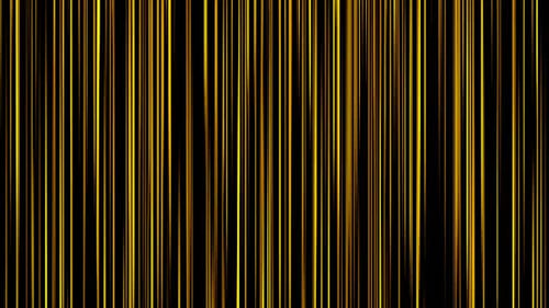 Dynamic Golden Vertical Lines Abstract Background Animation