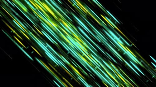 Futuristic Glowing Digital Speed Lines Motion Background