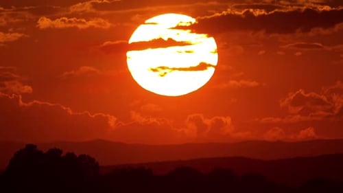 Sunset Time Lapse Clouds