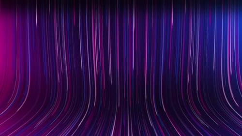 Flow of particles multicolor background.