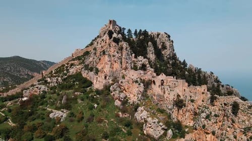 Castle at top of the mountain