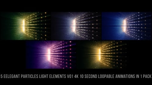 Pack de lampes à particules Eelegant V01