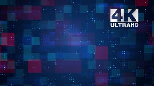 Abstract Digital Cyberspace Technology Digital Data Network Connectivity Motion 4k Background Loop