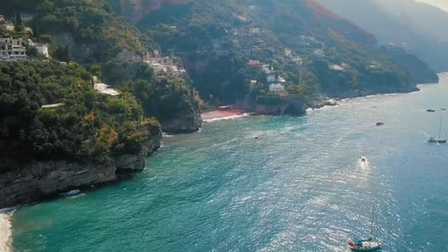View of the Amalfi Coast