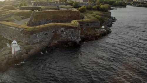 Suomenlinna Island Fortress Luftaufnahme