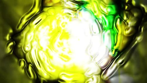 Digitale Aura abstrakte bunte Blasen