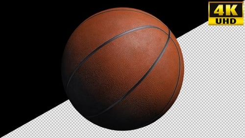 Basketball Ball auf Alpha Channel Loops Pack V2