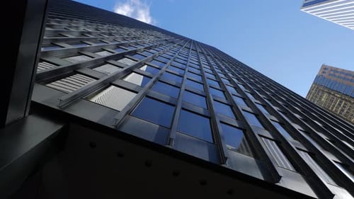 Tall Downtown Office Building On Sunny Day 4