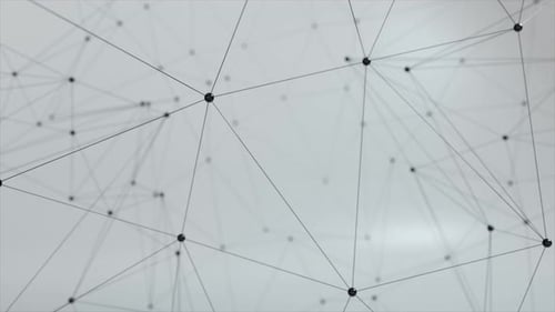 Abstract Geometric Network Lines Technology Background