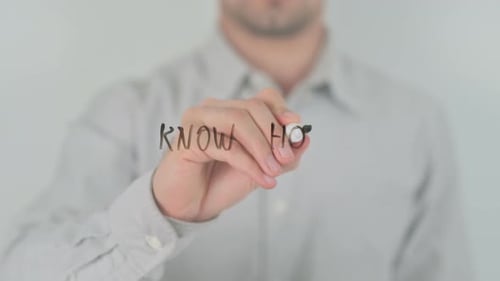 Know How Writing on Screen with Hand