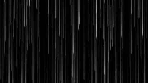 Abstract Falling White Vertical Lines Loop Background