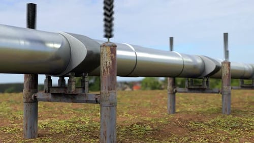 Inspection of a Oil Pipeline and Natural Gas Pipe
