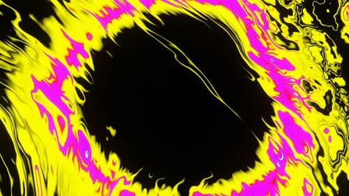 Dynamic Abstract Flowing Liquid Colors Motion Background