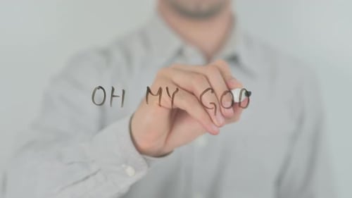 Oh mein Gott, mit der Hand auf den Bildschirm schreiben