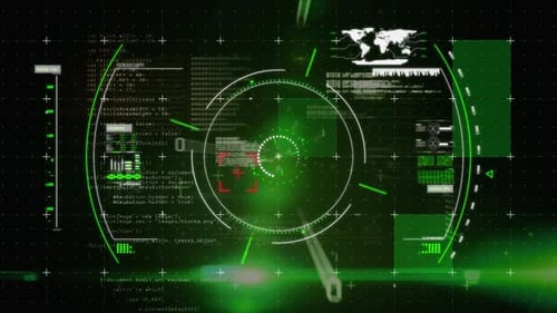 View finder in a digital interface with program codes