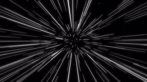 Light speed tunnel background loop