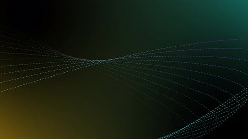 Künstlerische Bewegung der geometrischen Linie. Abstrakte geometrische einfache Linienrotation. Vd 266