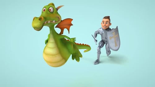 Knight and Dragon
