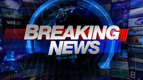 Breaking News Graphics Title HD Loop