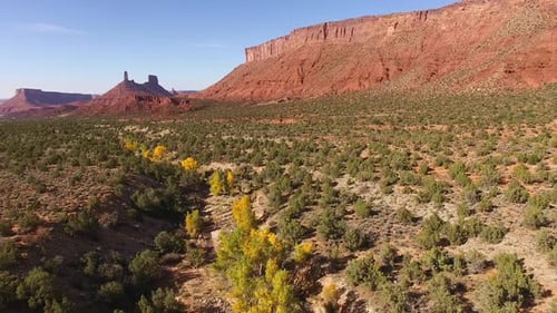 Castleton Tower in the distance, Moab
